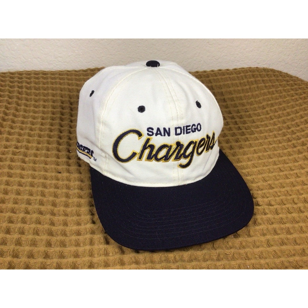 Vintage San Diego Chargers SnapBack Double script Sports Specialties WOOL
